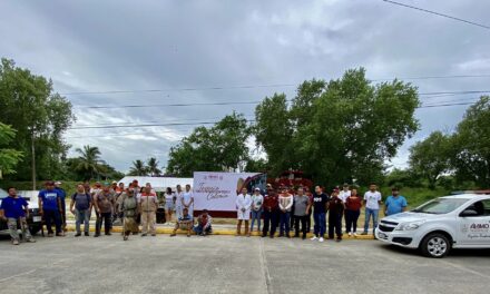 Álamo: Día de Tequio en la colonia Unidad y Trabajo