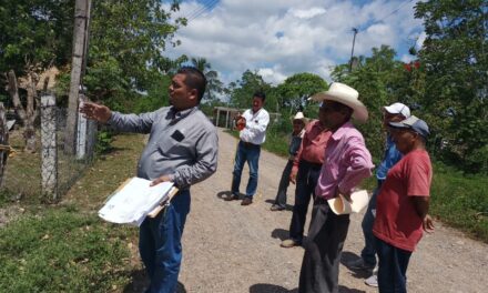 Ozuluama: Actualización del Plano de la Comunidad Dos Esterillos por el Departamento de Catastro Municipal