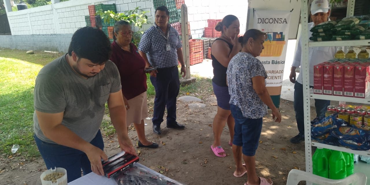 Llega la Tienda Móvil Diconsa a las Comunidades de Martínez de la Torre