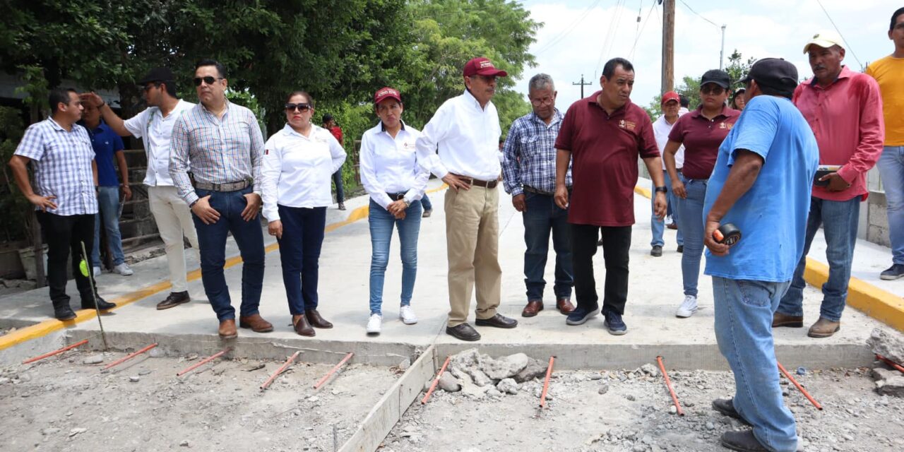 Continuamos con la supervisión e inauguración de obras públicas en Gutiérrez Zamora