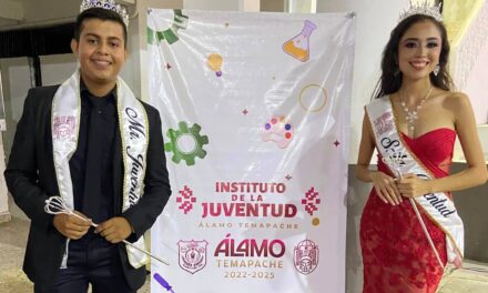 Álamo: Jacqueline y Luis Enrique coronados como Miss y Mister Juventud 2023