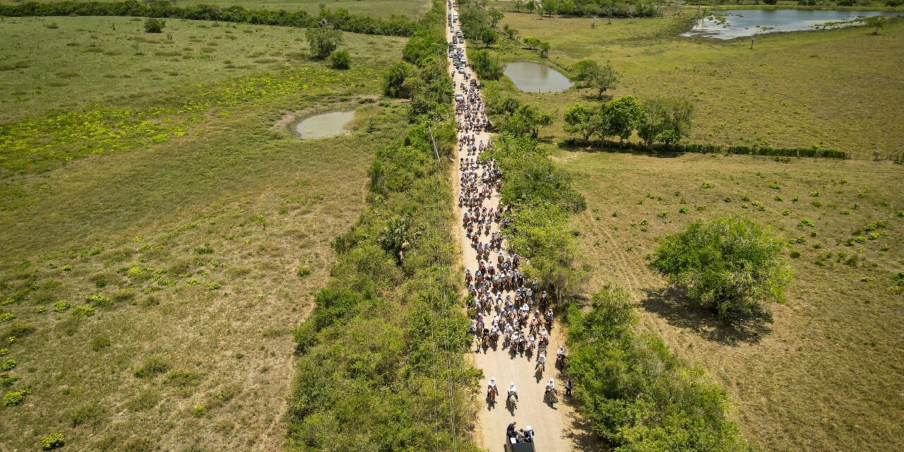 Histórica cabalgata en Ozuluama 2023