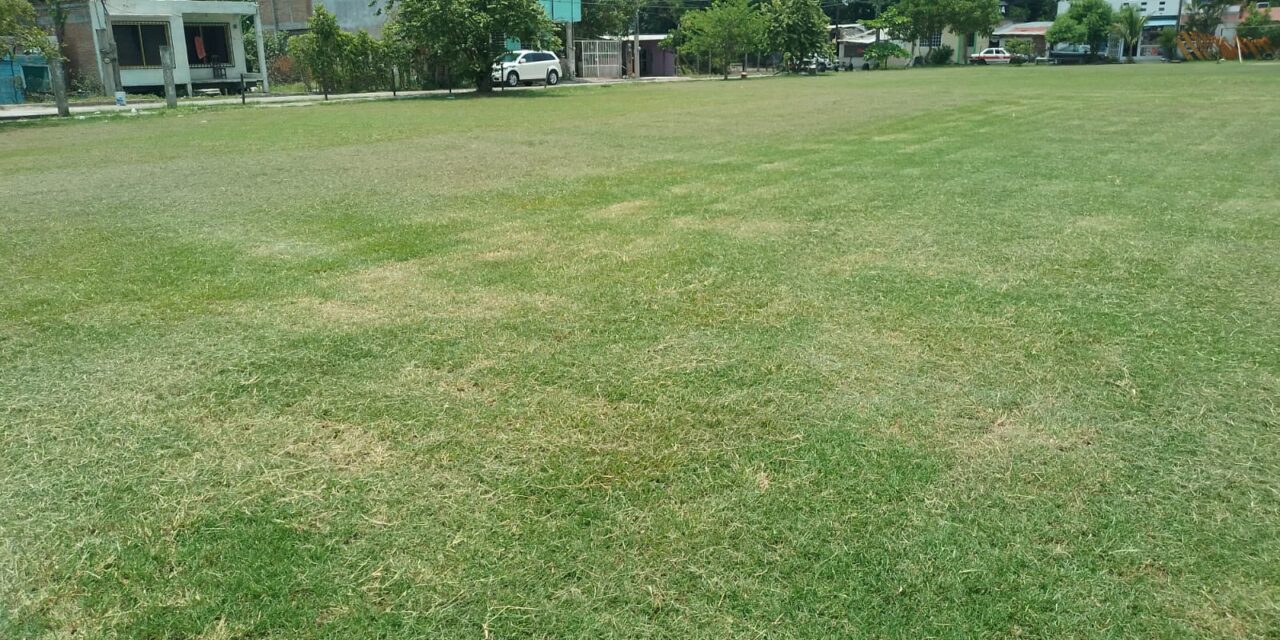 Continúa el Programa de Limpieza y Mantenimiento de Campos Deportivos en Coatzintla