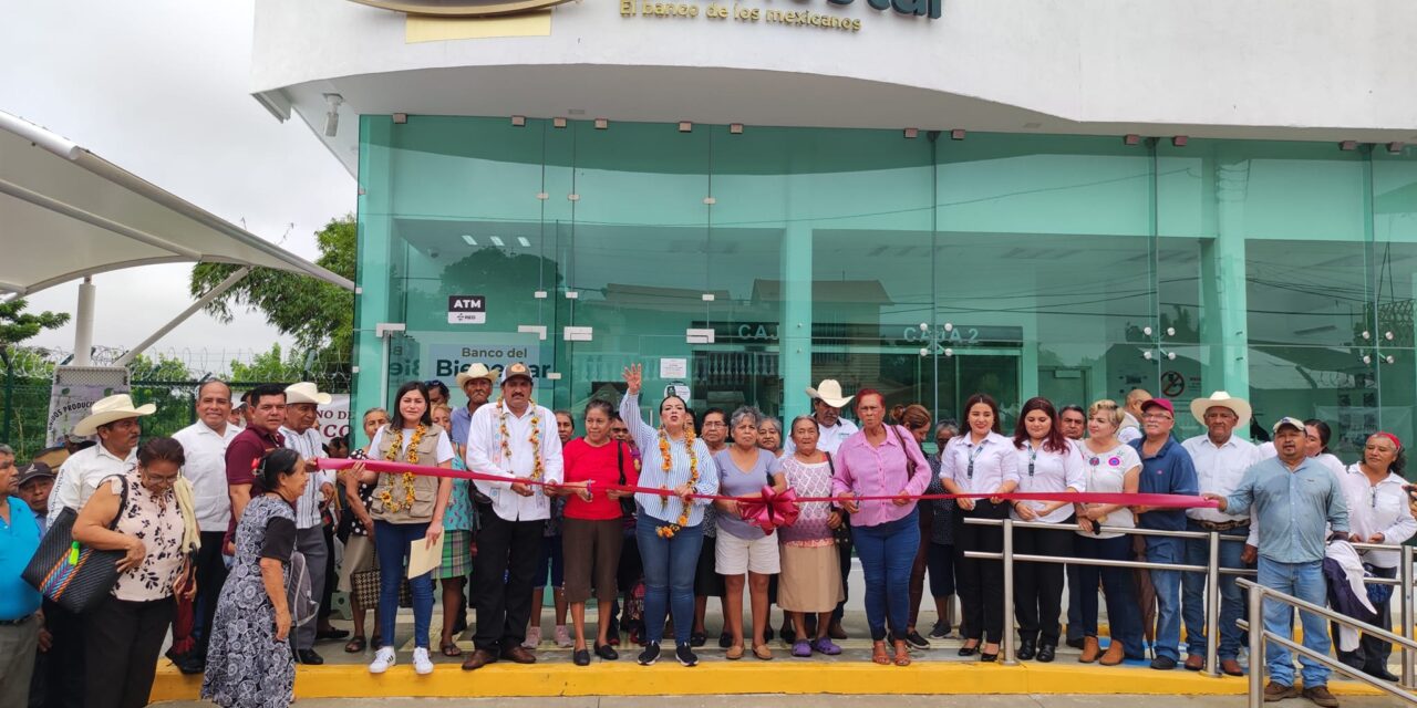 Inauguración de «Banco del Bienestar» en Cazones: Compromiso Institucional y Beneficio Ciudadano