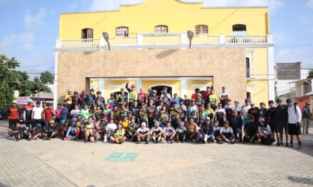 Exitosa Rodada Ciclista celebra el Séptimo Aniversario del Club Ciclismo Urbano Poza Rica Coatzintla –CUPR-