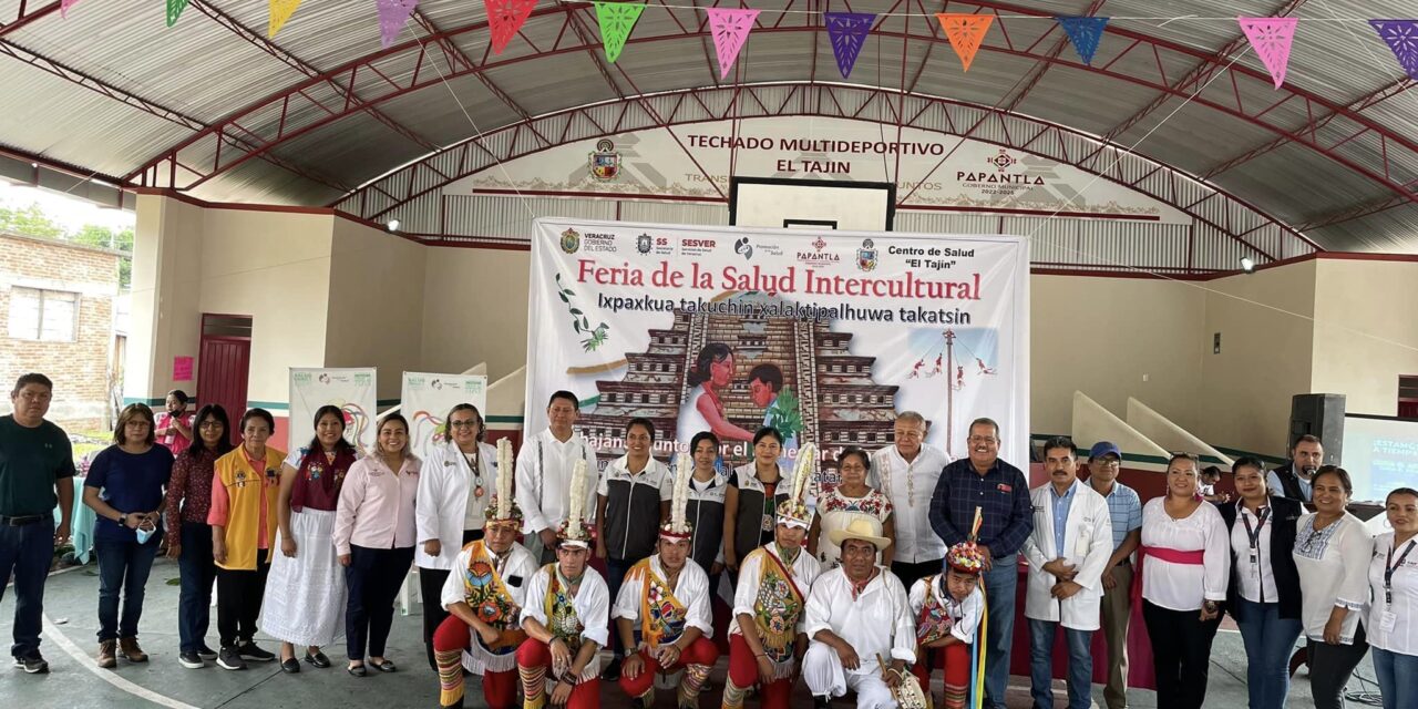 Papantla: Feria de Salud Intercultural 2023 en El Tajín