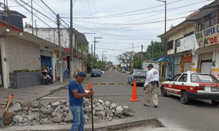 Con programa de bacheo, mejora la imagen de Martínez de la Torre