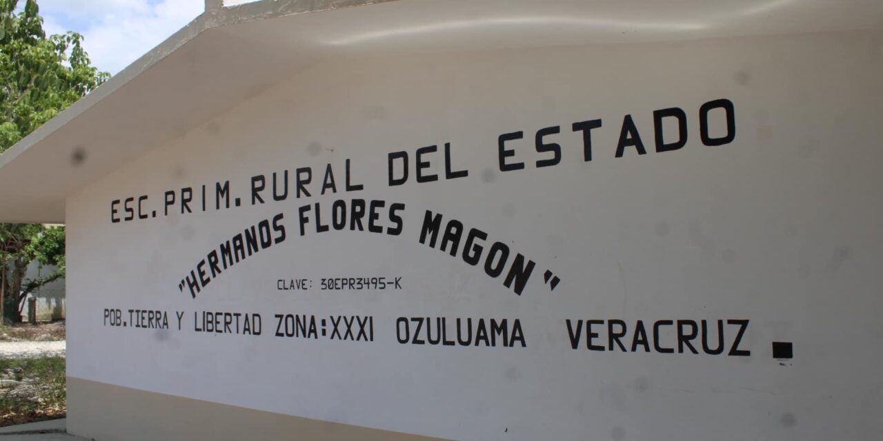 Ozuluama: Visita a la Escuela Primaria Rural Hermanos Flores Magón