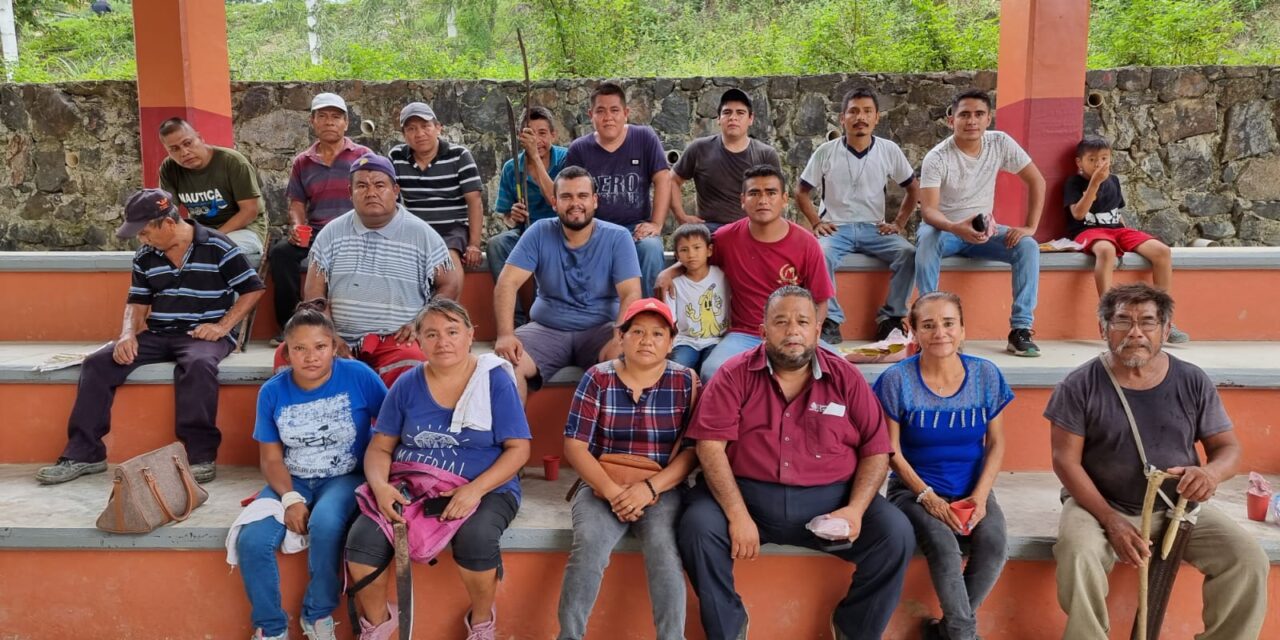 Presidente Municipal de Coatzintla, lidera la limpieza de área clave para proyecto social en Escolín de Olarte
