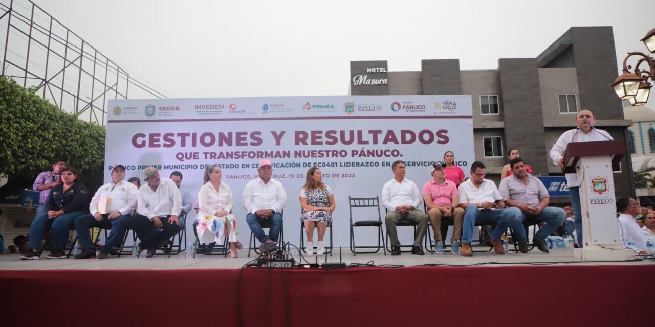 Presidente Municipal de Ozuluama Encabeza Importantes Actividades en Colaboración con Funcionarios Estatales y Municipales