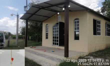 Ozuluama: Alumbrado Público Municipal en la Capilla de Maravillas