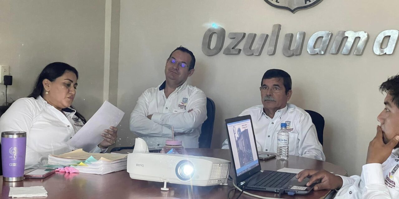 Ozuluama: Reunión del Departamento de Desarrollo Social Municipal