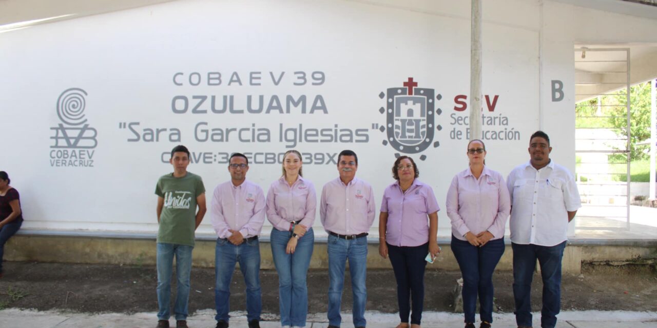 Ozuluama: Inicio del Ciclo Escolar en COBAEV Plantel 39