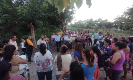 Coatzintla: Obra urbana en el ejido Escolín anunció el alcalde Cesar Ulises García Vázquez