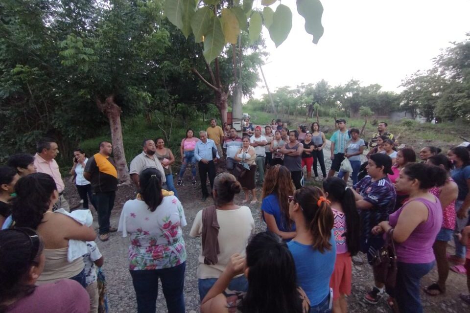 Coatzintla: Obra urbana en el ejido Escolín anunció el alcalde Cesar Ulises García Vázquez
