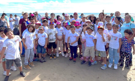 Papantla: Exitosa Liberación de Crías de Tortuga Verde en Rancho Playa con DivertiDIF