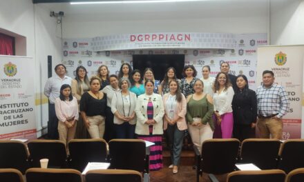Martínez de la Torre: Capacitación en Género y Atención a la Violencia para el Fortalecimiento del Instituto Municipal de las Mujeres