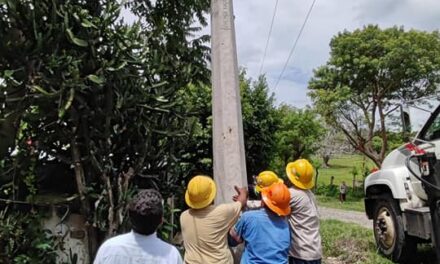 Cazones: Banderazo de Inicio de obra «Ampliación de Electrificación»