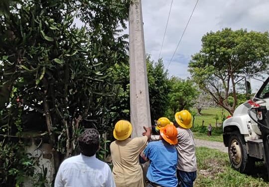 Cazones: Banderazo de Inicio de obra «Ampliación de Electrificación»