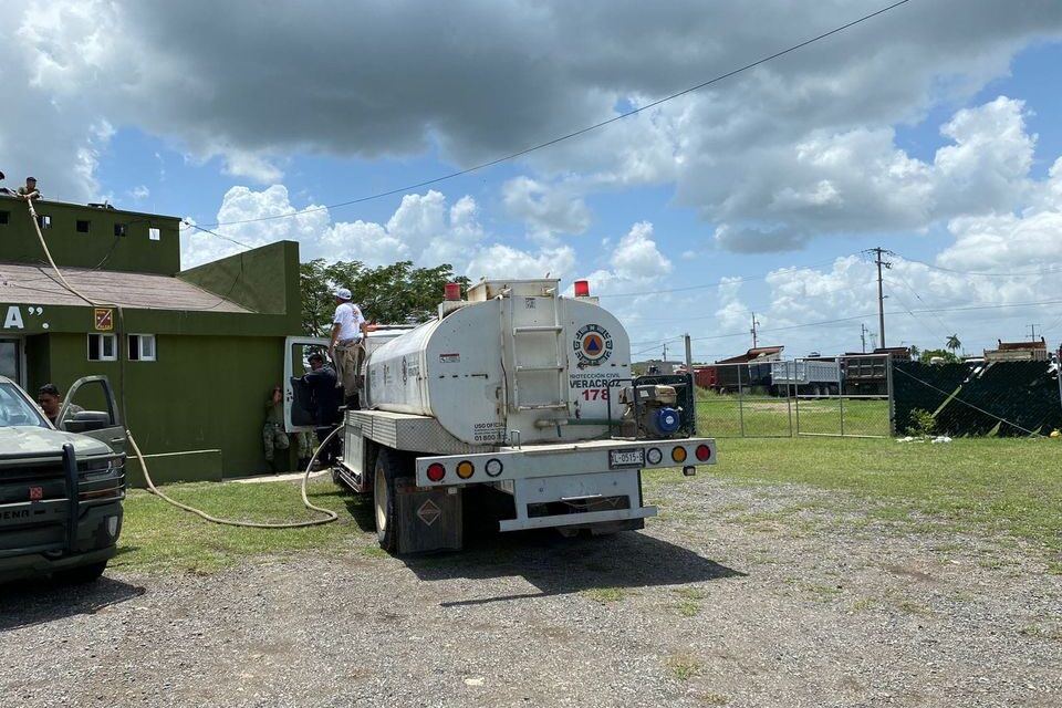 Ozuluama: Suministro de Agua en la Cabecera Municipal a través de Pipa