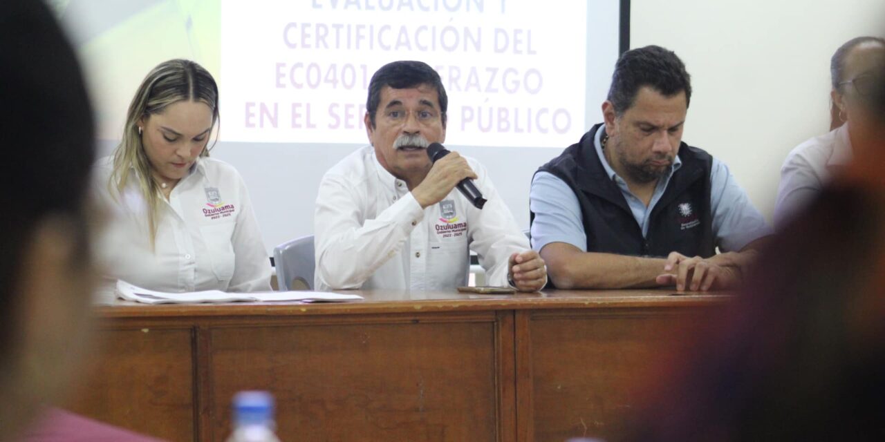 Capacitación para la Profesionalización del Personal Municipal en Ozuluama