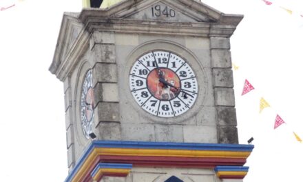 Coatzintla: Cambian melodías del reloj ubicado en la parroquia “Santiago Apóstol”