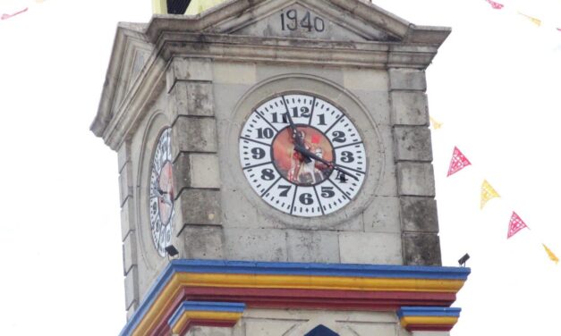 Coatzintla: Cambian melodías del reloj ubicado en la parroquia “Santiago Apóstol”
