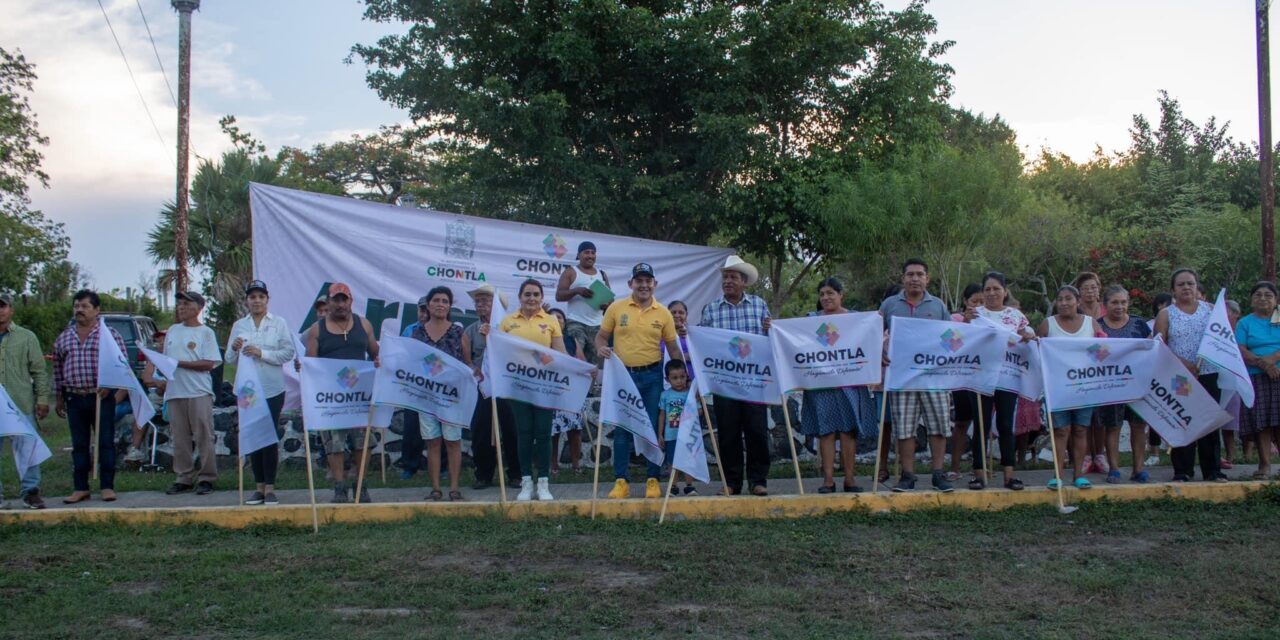 Chontla: Rehabilitación del Parque Público de la Comunidad de Santa Valeria
