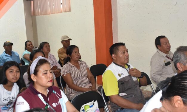 Tepetzintla: Platica informativa acerca del Dengue y el Paludismo dirigida hacia los Agentes y sub Agentes Municipales