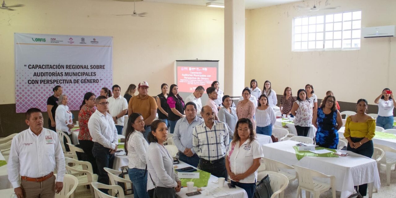 Chontla: Instituto de las Mujeres fortalece la capacitación con perspectiva de género a 23 municipios de la Zona Norte 