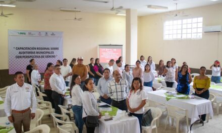 Chontla: Instituto de las Mujeres fortalece la capacitación con perspectiva de género a 23 municipios de la Zona Norte 