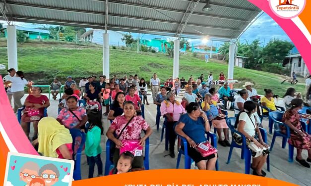 Tepetzintla: ”Ruta del día del adulto mayor” en copaltitla