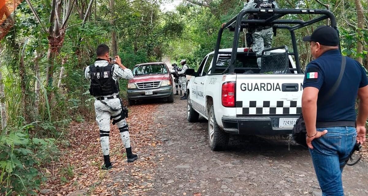 Tepetzintla: Dpto de seguridad pública realiza recorrido en la cabecera municipal