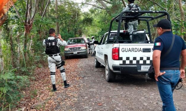 Tepetzintla: Dpto de seguridad pública realiza recorrido en la cabecera municipal