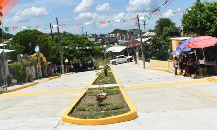 Tepetzintla: “Construcción de pavimentación con concreto hidráulico, en la calle Rafael Ramírez Castañeda entre calle Independencia y calle Francisco I. Madero de la localidad de Tierra Blanca