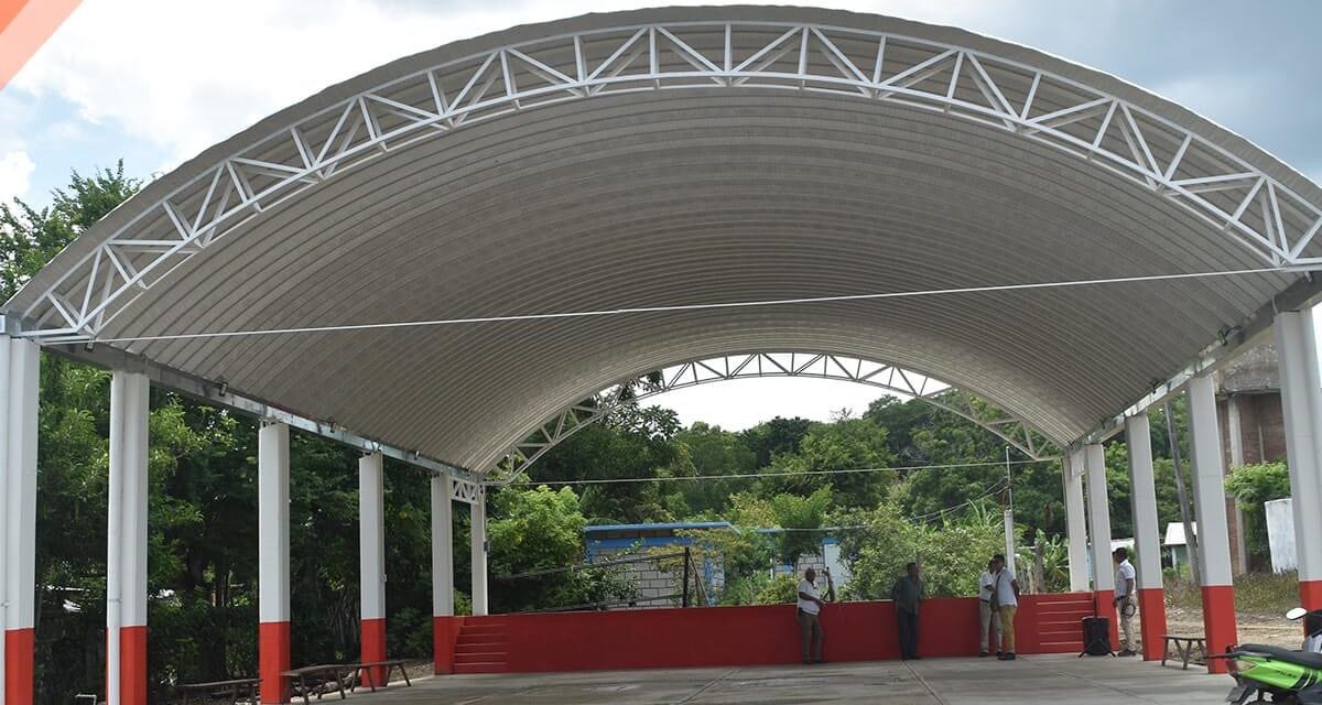 Tepetzintla: “Construcción de techado en espacios multideportivo en la localidad de Xilitla”