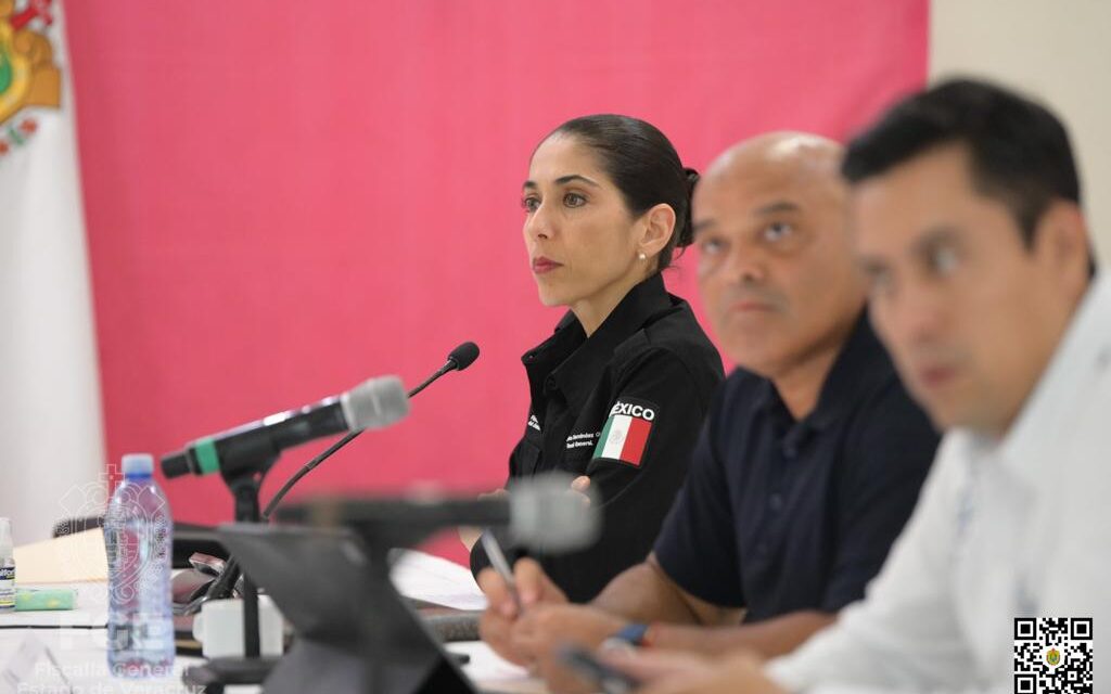 FGE informa avances en las carpetas de investigación por los hechos recientes en Poza Rica