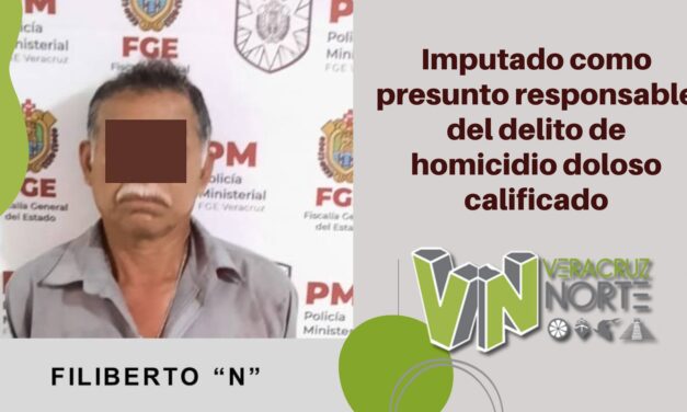 Martínez de la Torre: Imputado como presunto responsable del delito de homicidio doloso calificado