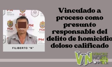 Martínez de la Torre: Vinculado a proceso como presunto responsable del delito de homicidio doloso calificado