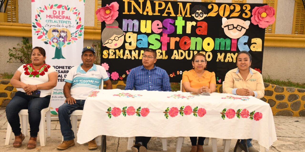 Celebración del Día del Adulto Mayor en Citlaltépetl