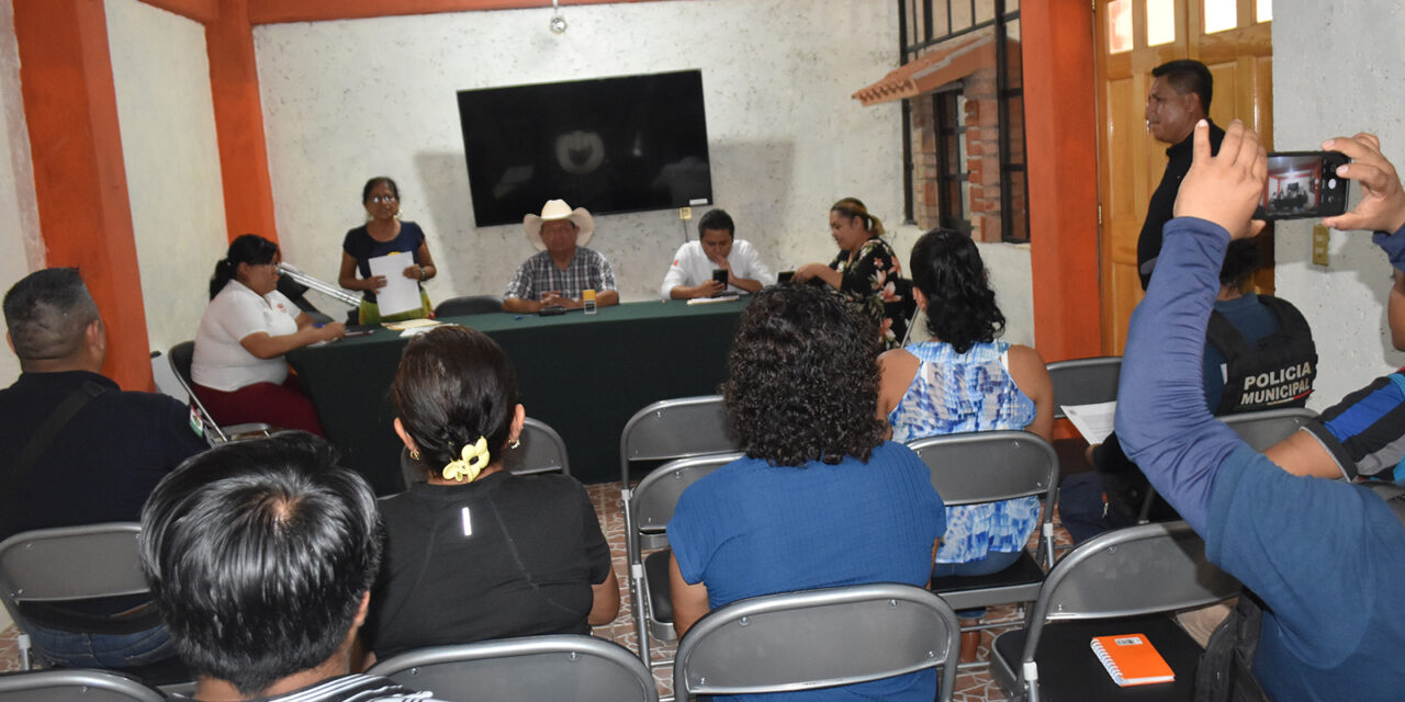 Tepetzintla: Tercera sesión ordinaria
