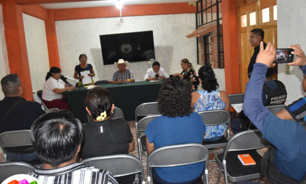 Tepetzintla: Tercera sesión ordinaria