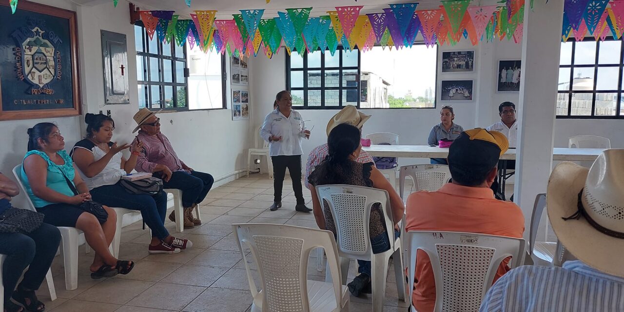 Sesión del Consejo Municipal de Desarrollo Rural Sustentable en Citlaltépetl