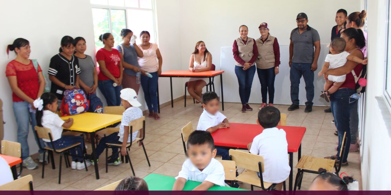 TANTIMA: INAUGURACIÓN DE OBRA » CONSTRUCCIÓN AULA EN JARDÍN DE NIÑOS “