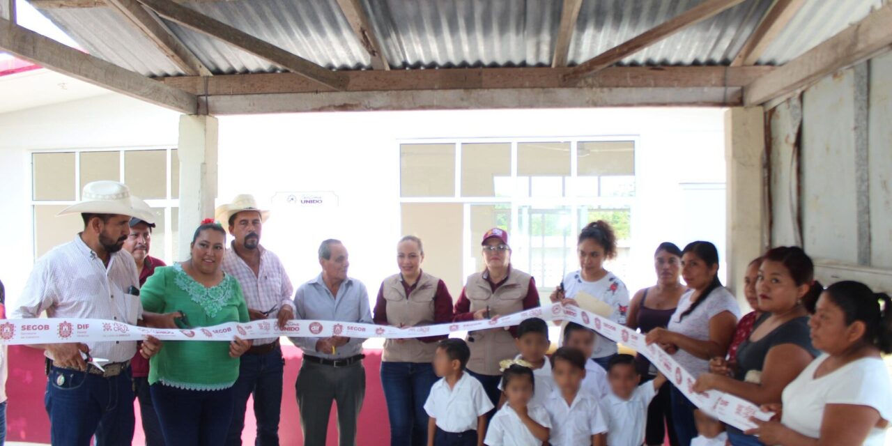 TANTIMA: INAUGURACIÓN DE OBRA “CONSTRUCCIÓN DE AULA EN JARDÍN DE NIÑOS»