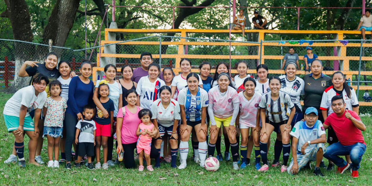 Chontla: gobierno que promueve el deporte