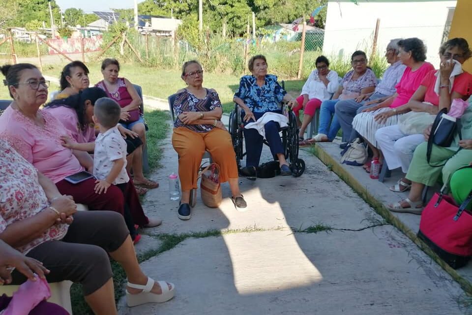 Ozuluama: Actividades en la Casa del Adulto Mayor de La Brecha Huasteca