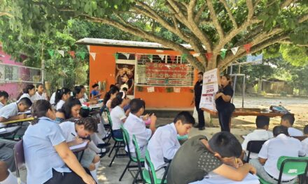 Álamo: Pláticas de Prevención en la Escuela Telesecundaria Adolfo López Mateos