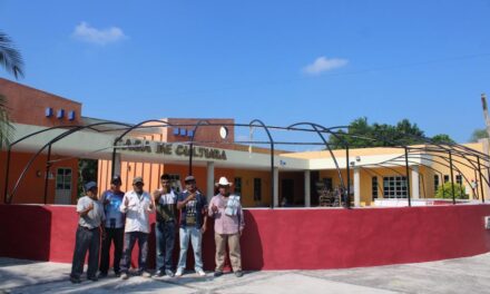 Coatzintla: Inicio de Trabajos de Remozamiento en Casa de Cultura de la Cabecera Municipal
