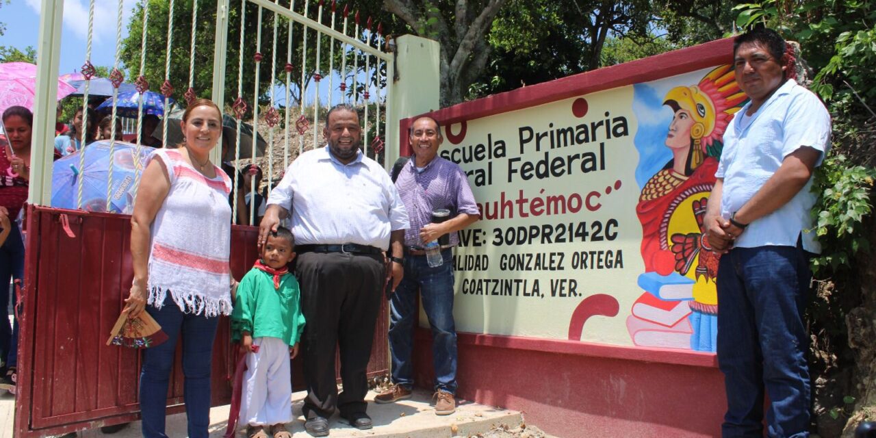 Coatzintla: Inauguración de Obras de Infraestructura Urbana en González Ortega